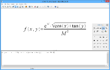 Зняток екрану Apache OpenOffice Math